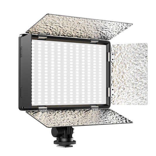 37W Video Light,520 LED Camera Light with Adjustable Sunshade,CRI>95 3200-5600K Portable Photography Lighting Suitable for Outdoor Photography Live Streaming Vlog