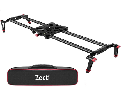 Camera Slider Adjustable Carbon Fiber Camera Dolly Track Slider Video Stabilizer Rail for Camera DSLR Video Movie Photography Camcorder Stabili & phone