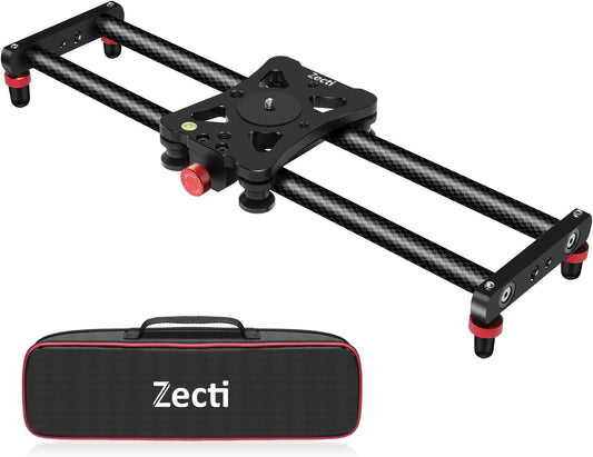 Camera Slider Adjustable Carbon Fiber Camera Dolly Track Slider Video Stabilizer Rail for Camera DSLR Video Movie Photography Camcorder Stabili & phone