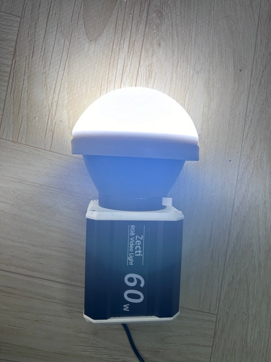 RGB LED Video Light with 2 Batteries, 60W Portable Handheld Bowens Port Continuous Output Light 2800K-6800K, 7800LM Brightness, CRI 97+/TLCI 98+, Indoor Outdoor Dual Purpose Photography Lighting
